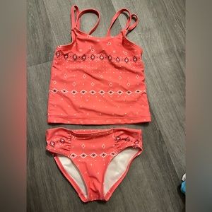 Swim suit pink bandana